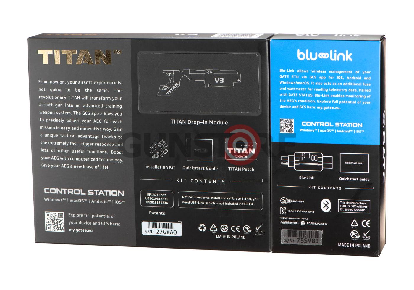 Fotografia: Titan V3 Expert Blu-Set