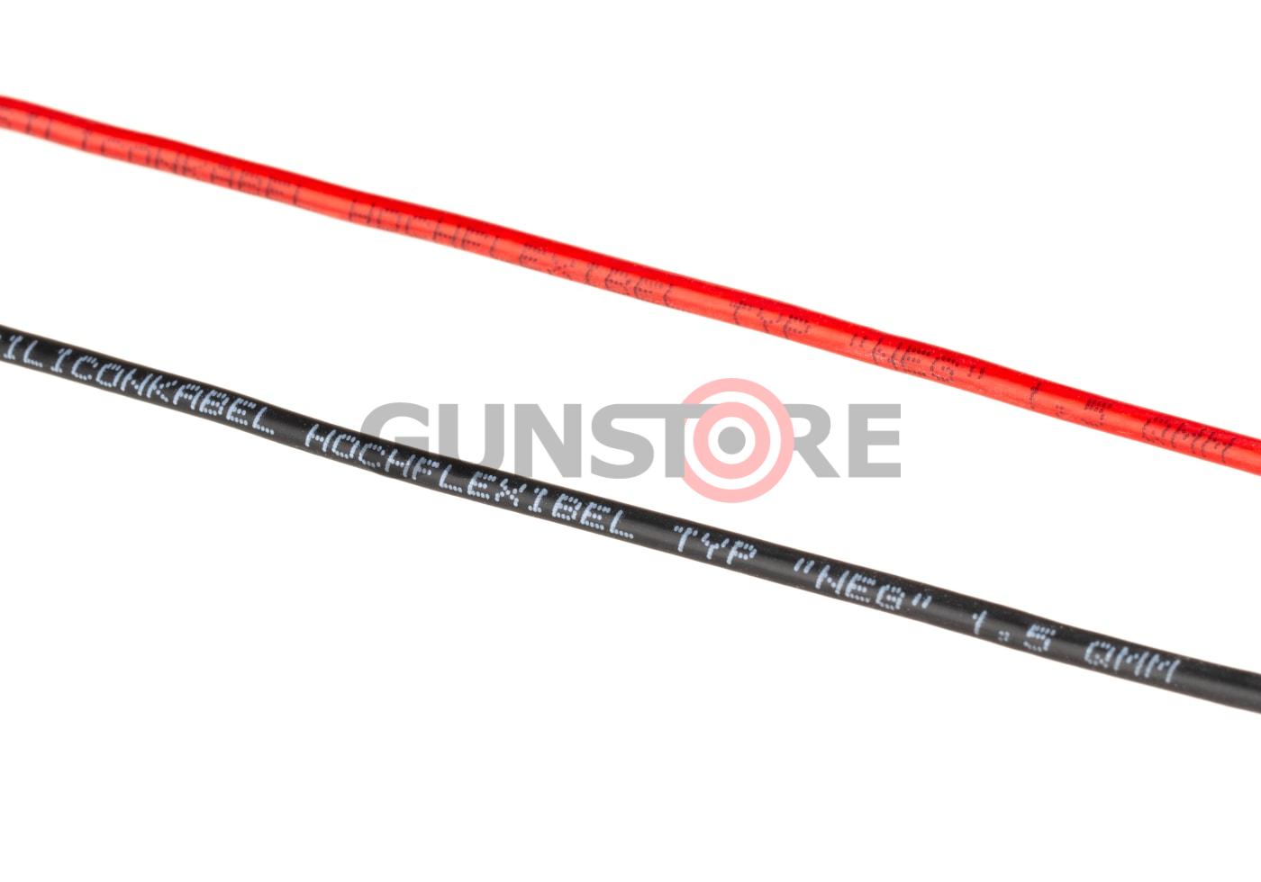 Fotografia: Low Resistance Wire 2x 25m Black + Red