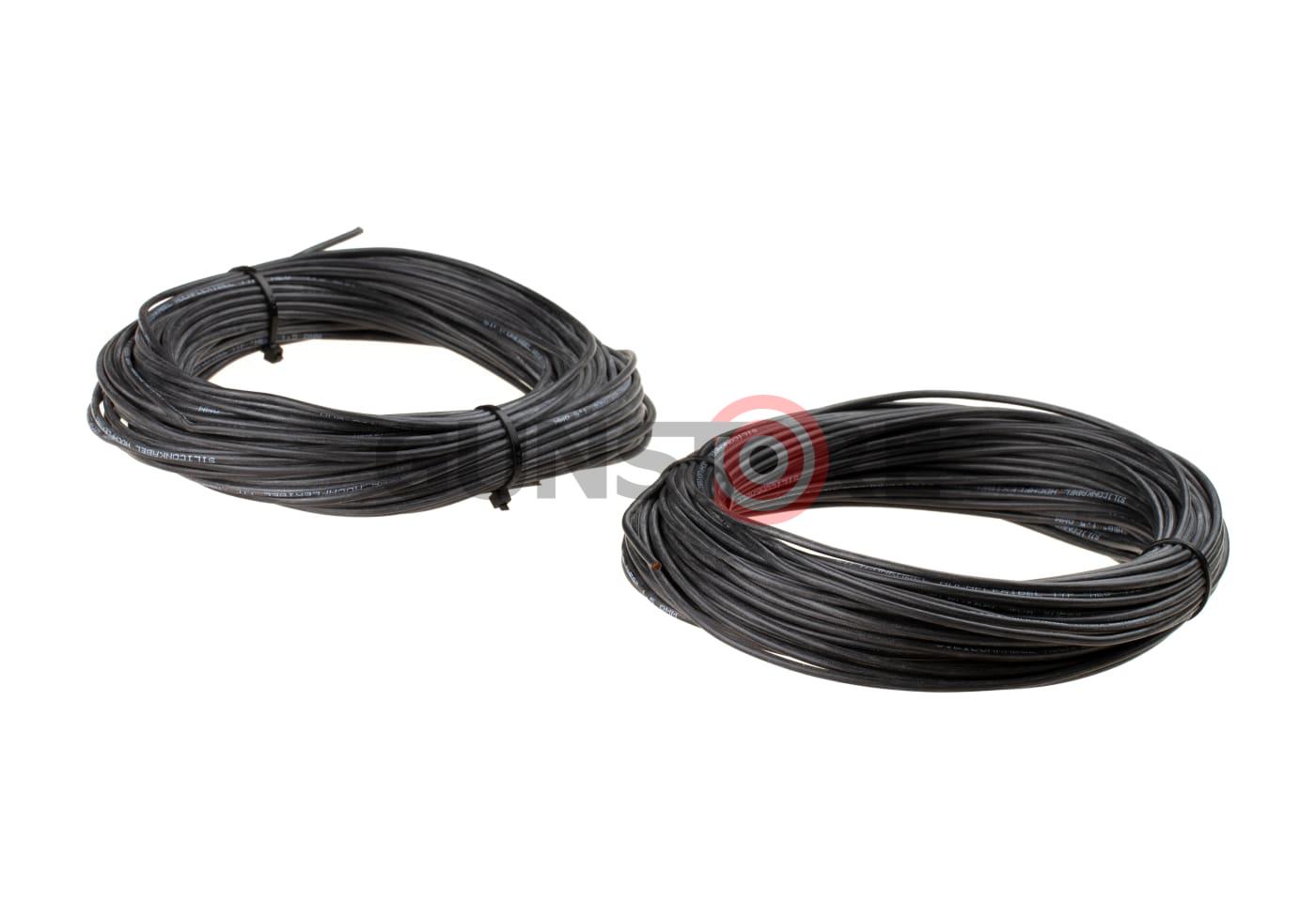 Fotografia: Low Resistance Wire 2x 25m Black
