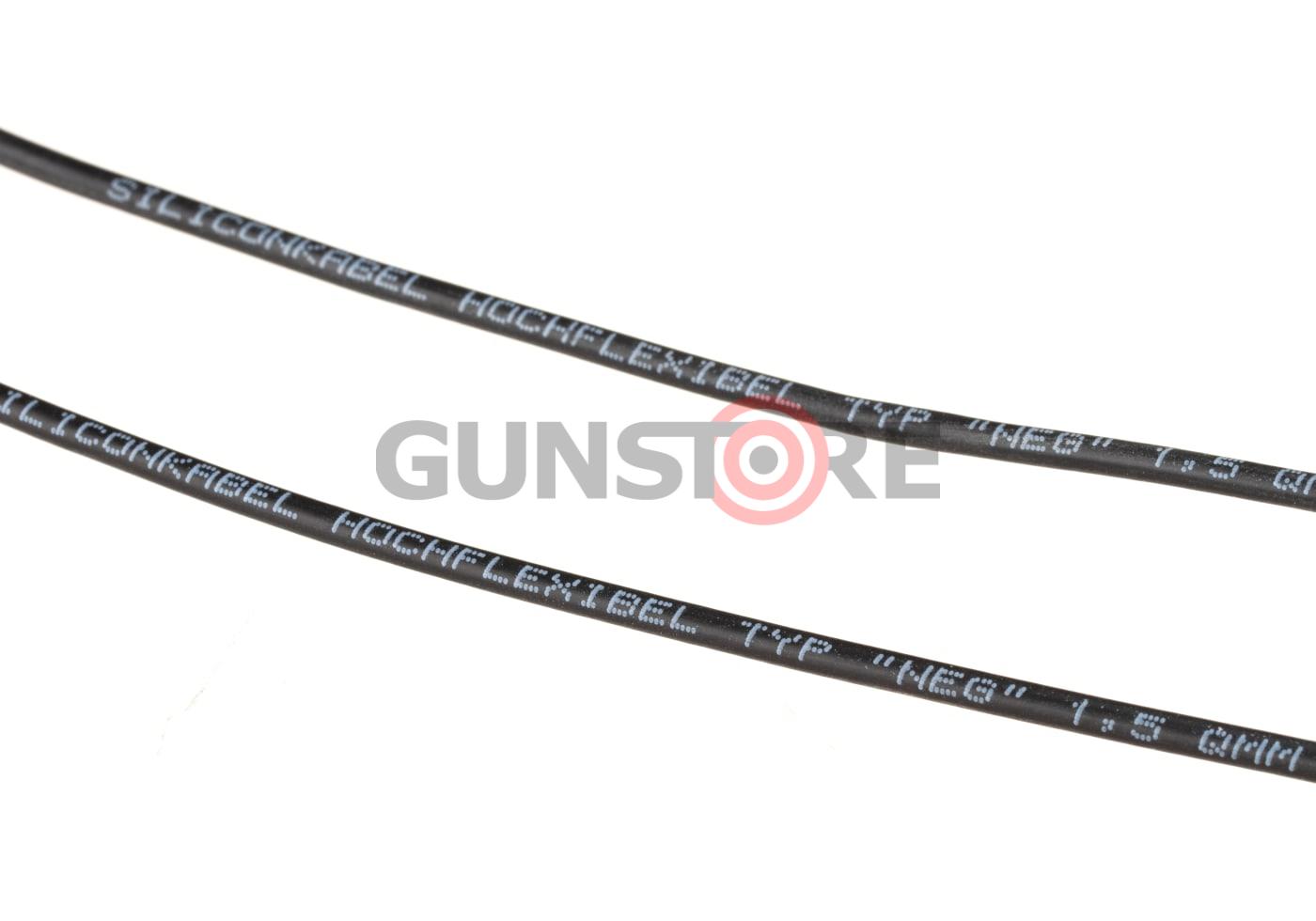 Fotografia: Low Resistance Wire 2x 25m Black
