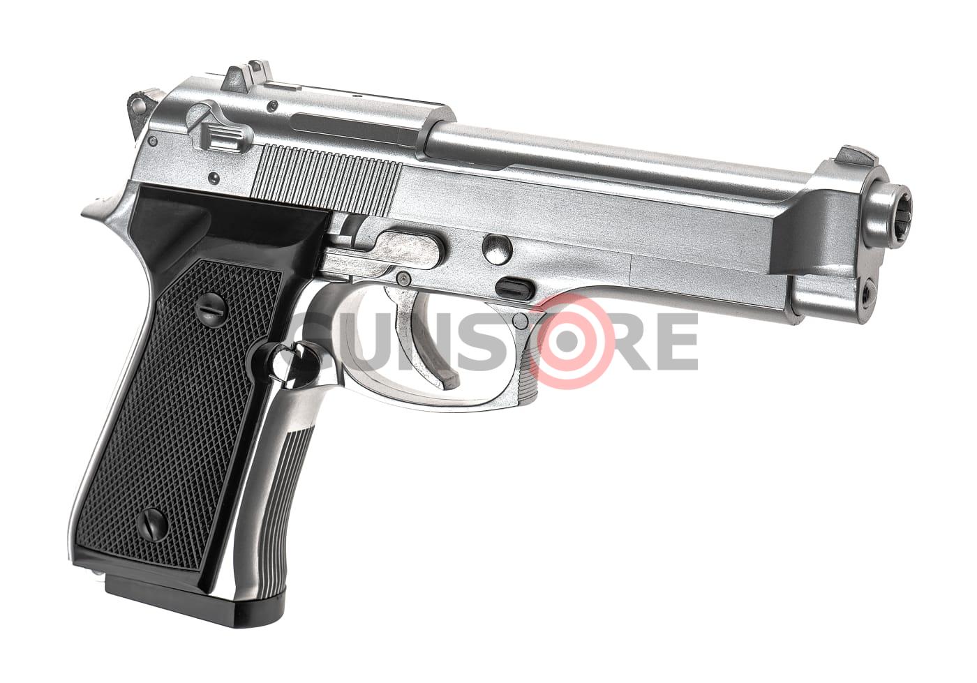 M9 Spring Pistol Silver