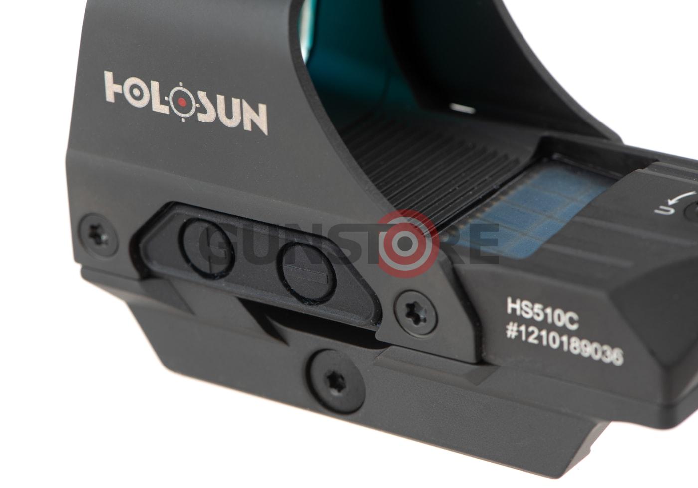 Fotografia: HS510C Solar Red Circle Dot Sight Combo with HM3X