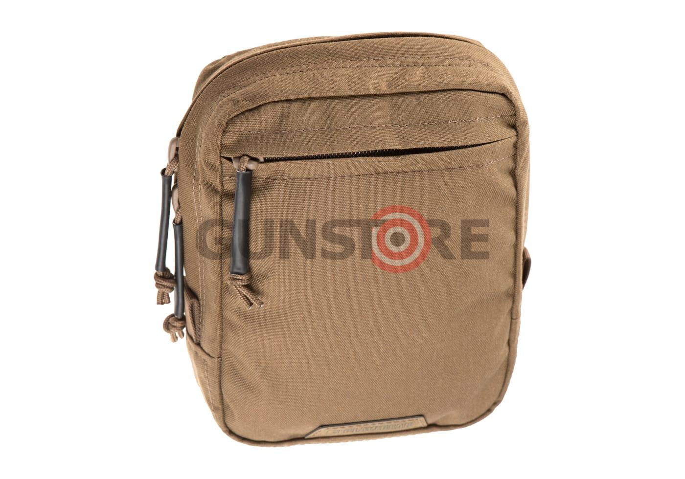 Medium Vertical Utility Pouch Zipped Core Coyote