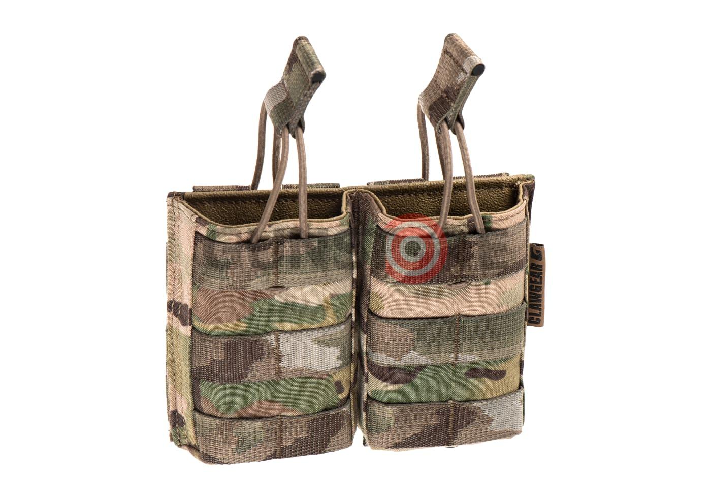 5.56mm Open Double Mag Pouch Core Multicam