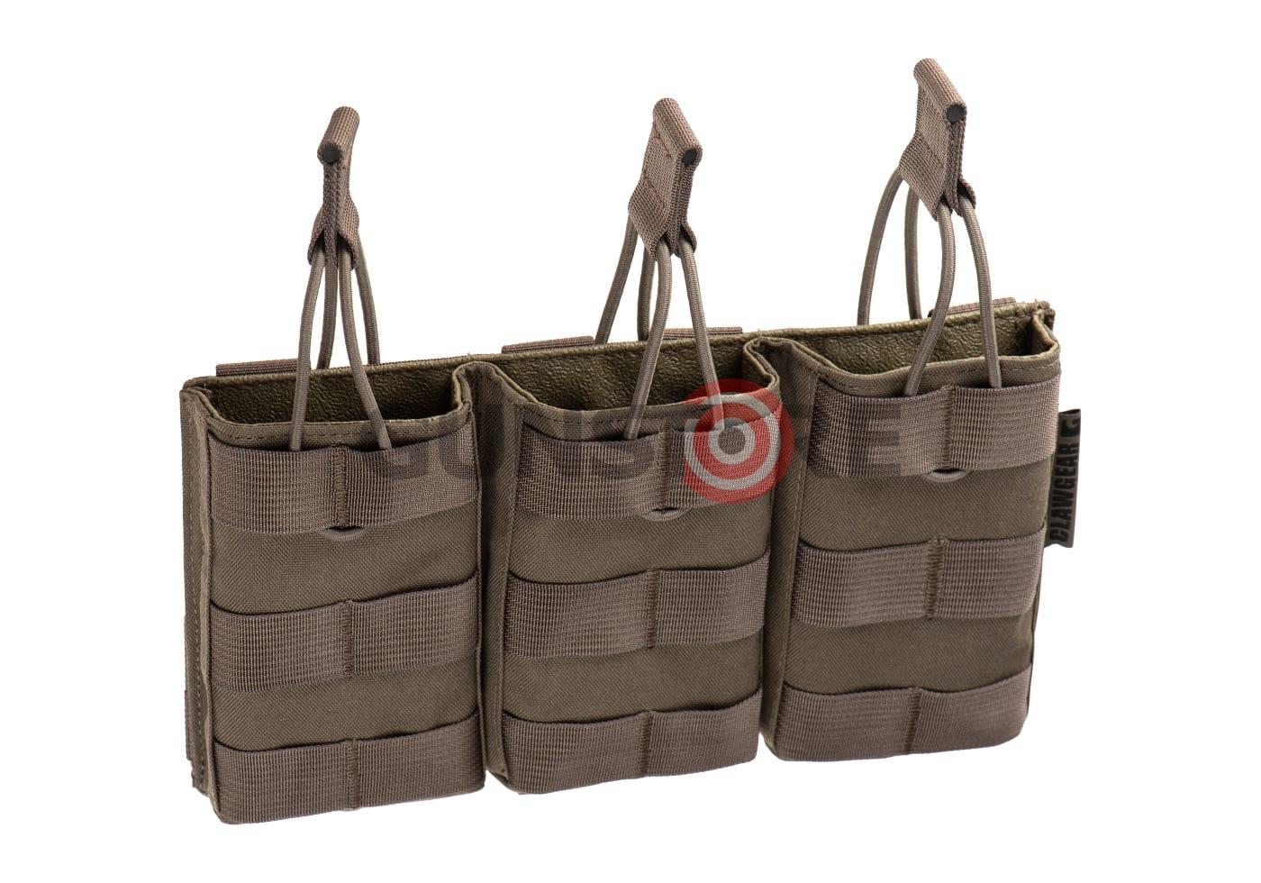 5.56mm Open Triple Mag Pouch Core RAL7013