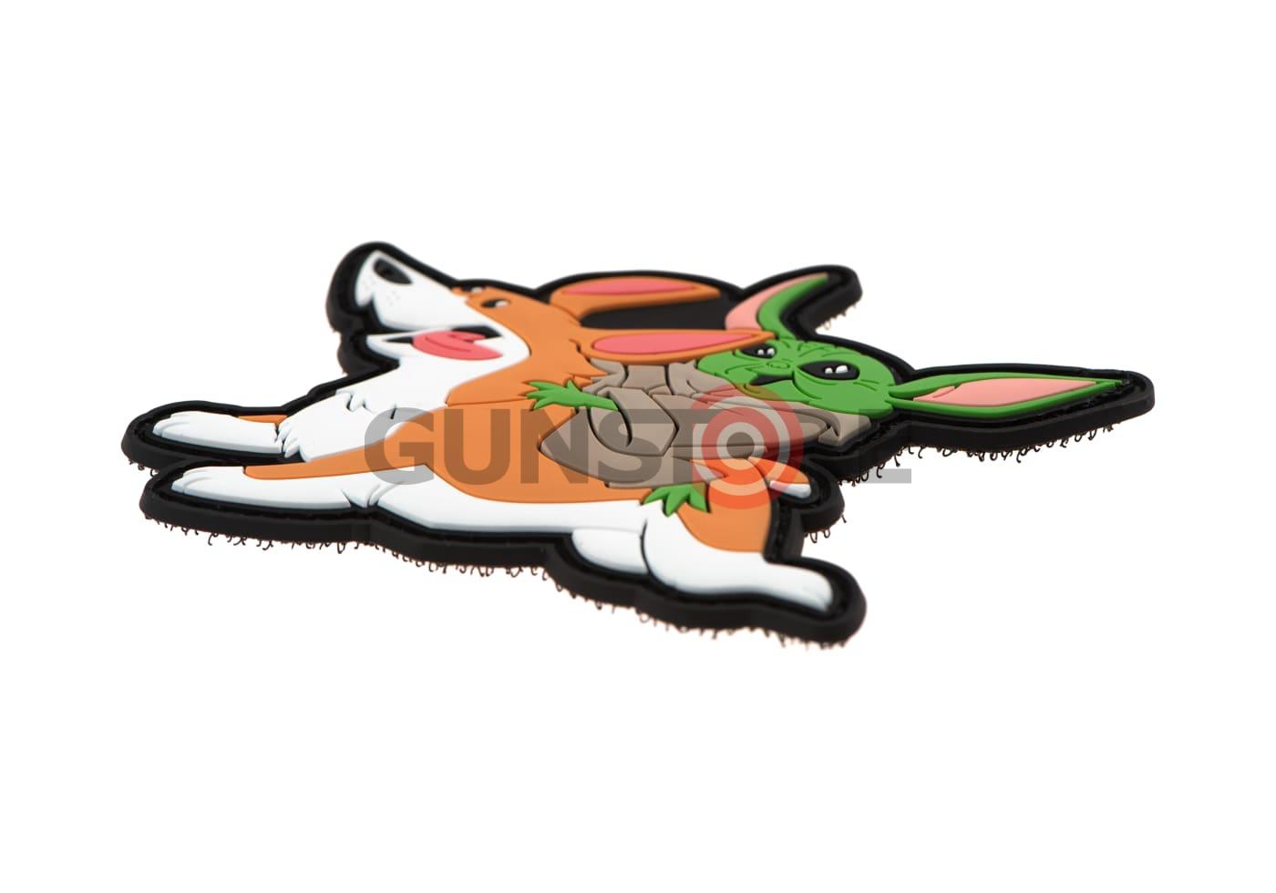 Fotografia: Baby Y Riding Corgi Patch