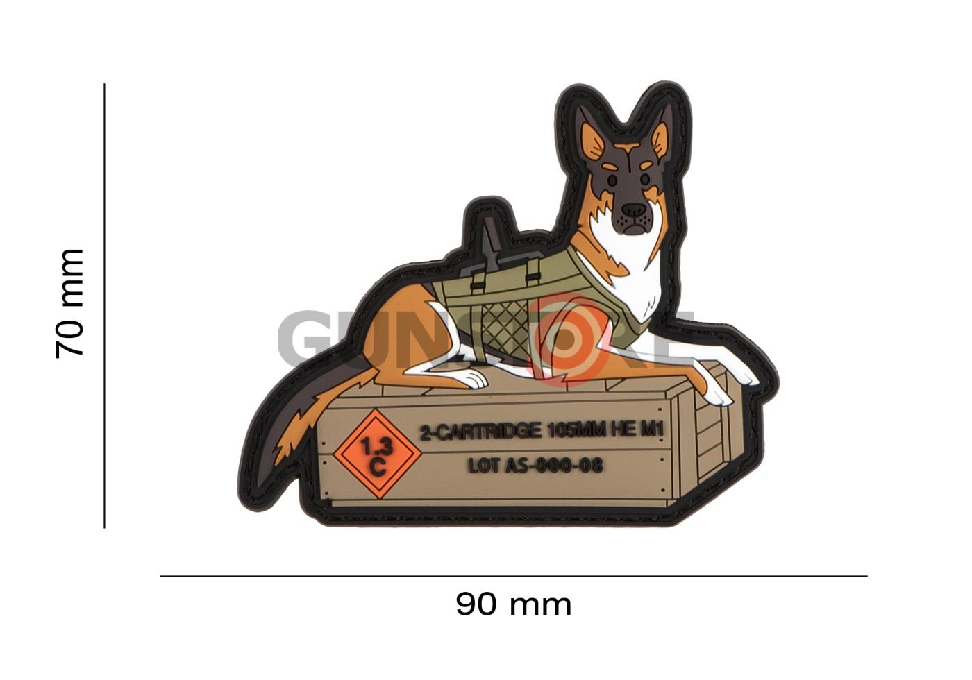 Fotografia: German Shepard Tactical Dog Patch