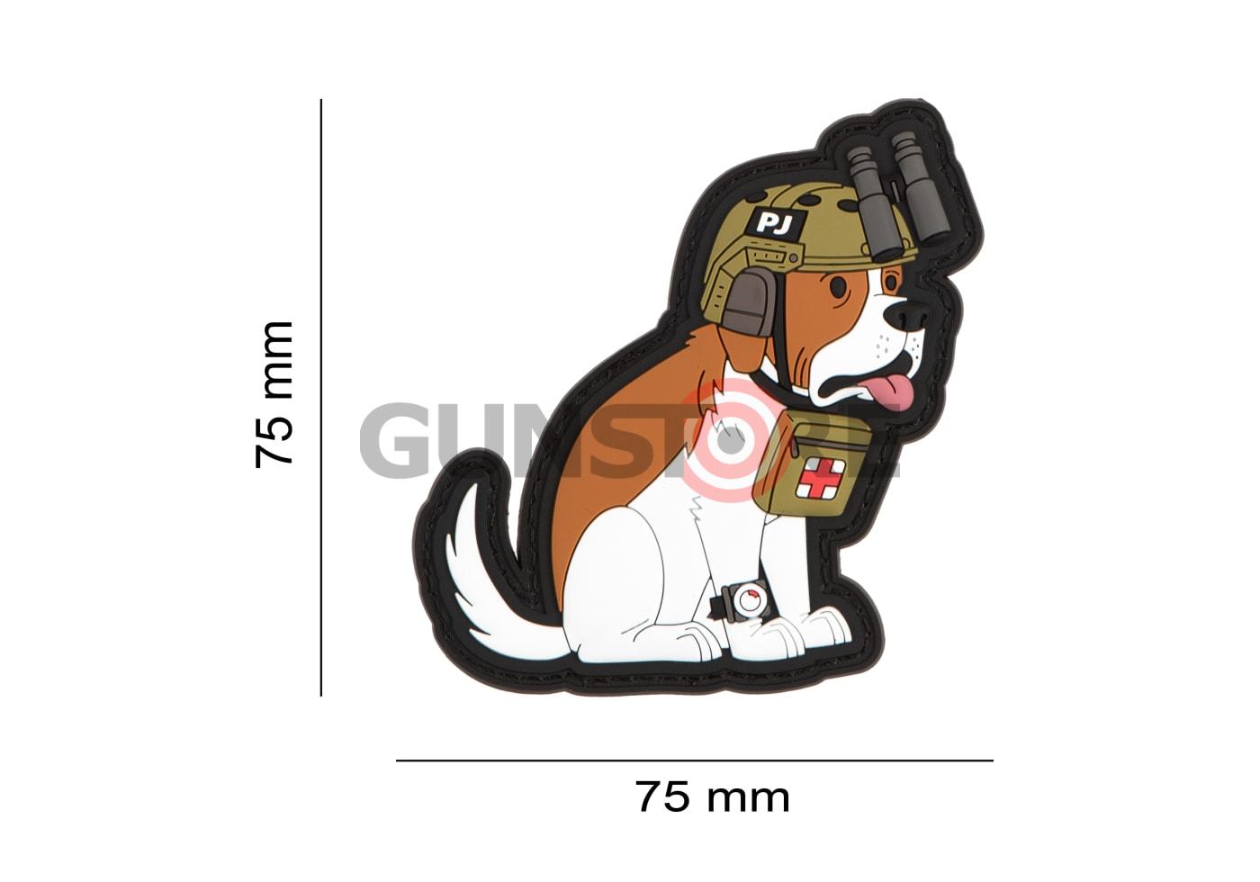 Fotografia: Tactical St. Bernard PJ Patch