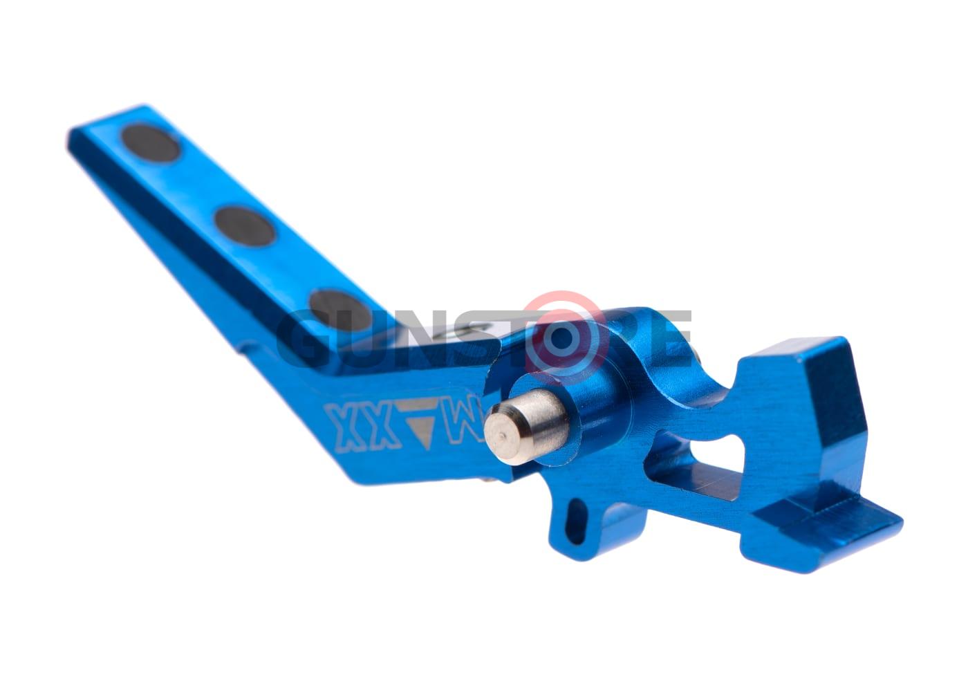 CNC Aluminum Advanced Trigger Style A Blue