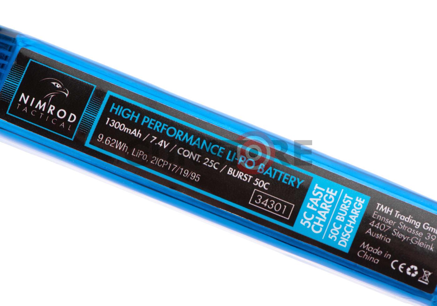 Fotografia: Lipo 7.4V 1300mAh 25C Stock Tube Type