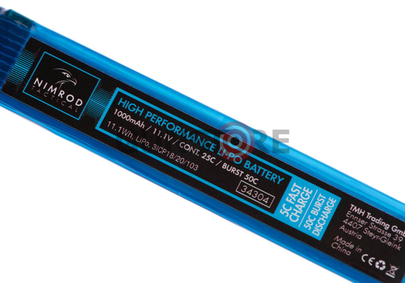 Fotografia: Lipo 11.1V 1000mAh 25C Split Type T-Plug