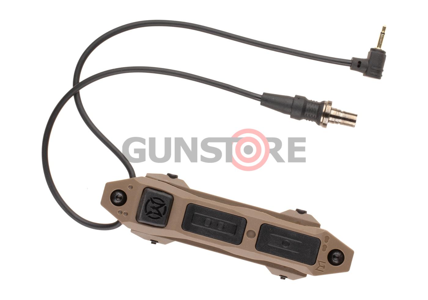 Tactical Augmented Dual Function Tape Switch with Lock SF ML & 2.5mm Dark Earth
