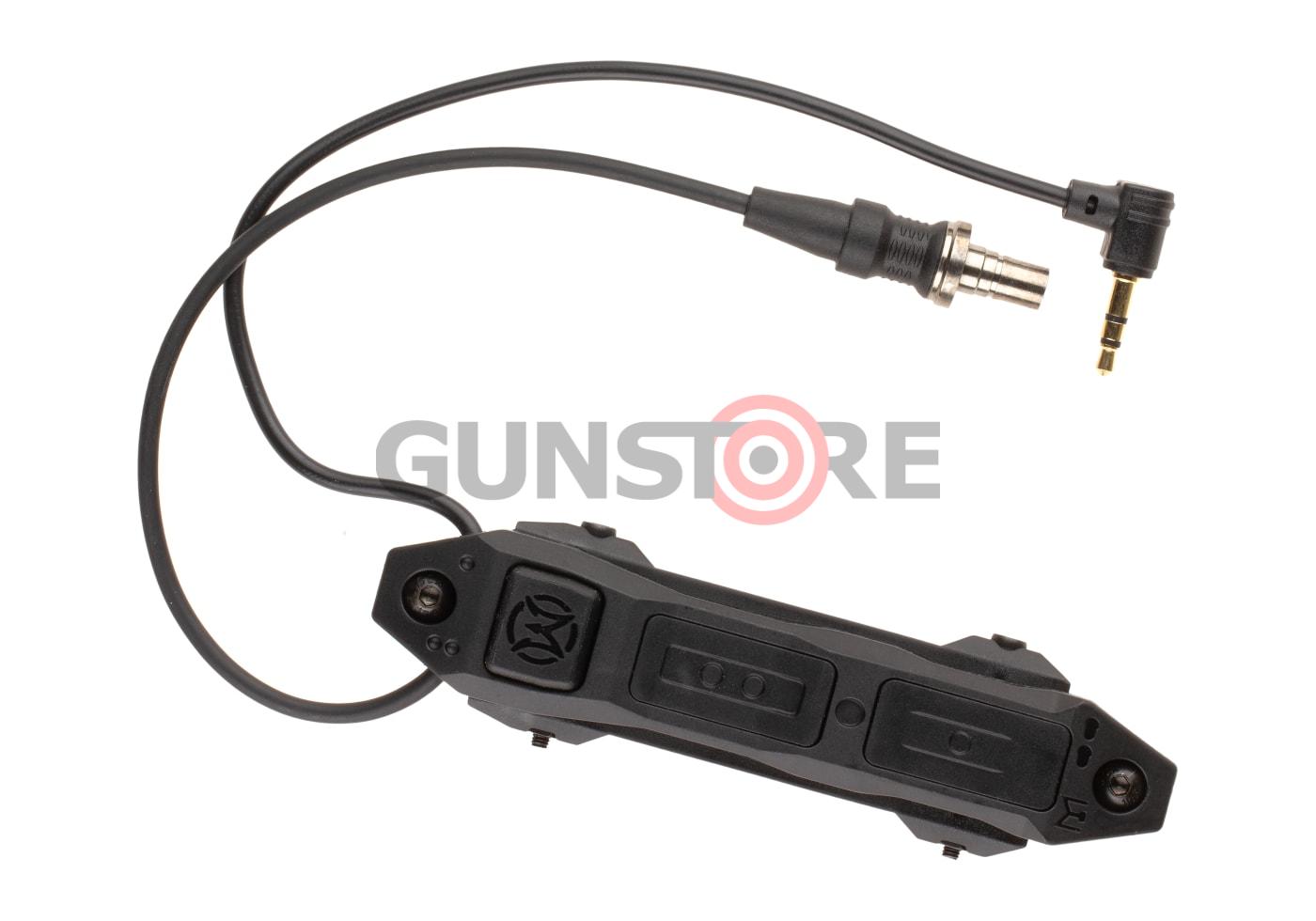 Tactical Augmented Dual Function Tape Switch with Lock SF ML & 3.5mm Black