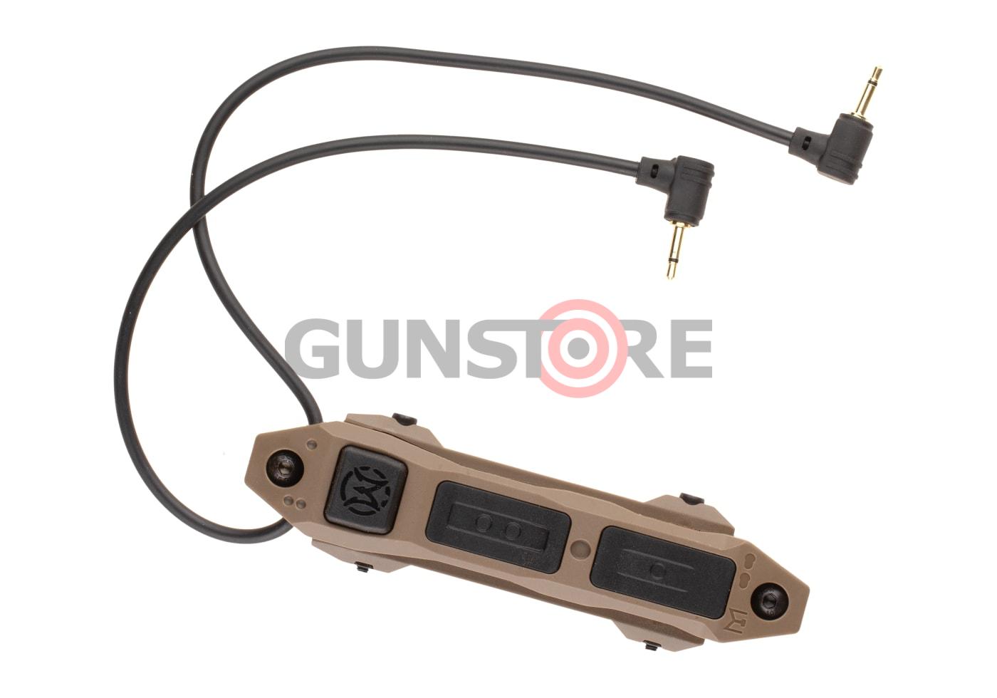 Tactical Augmented Dual Function Tape Switch with Lock 2.5mm Dark Earth