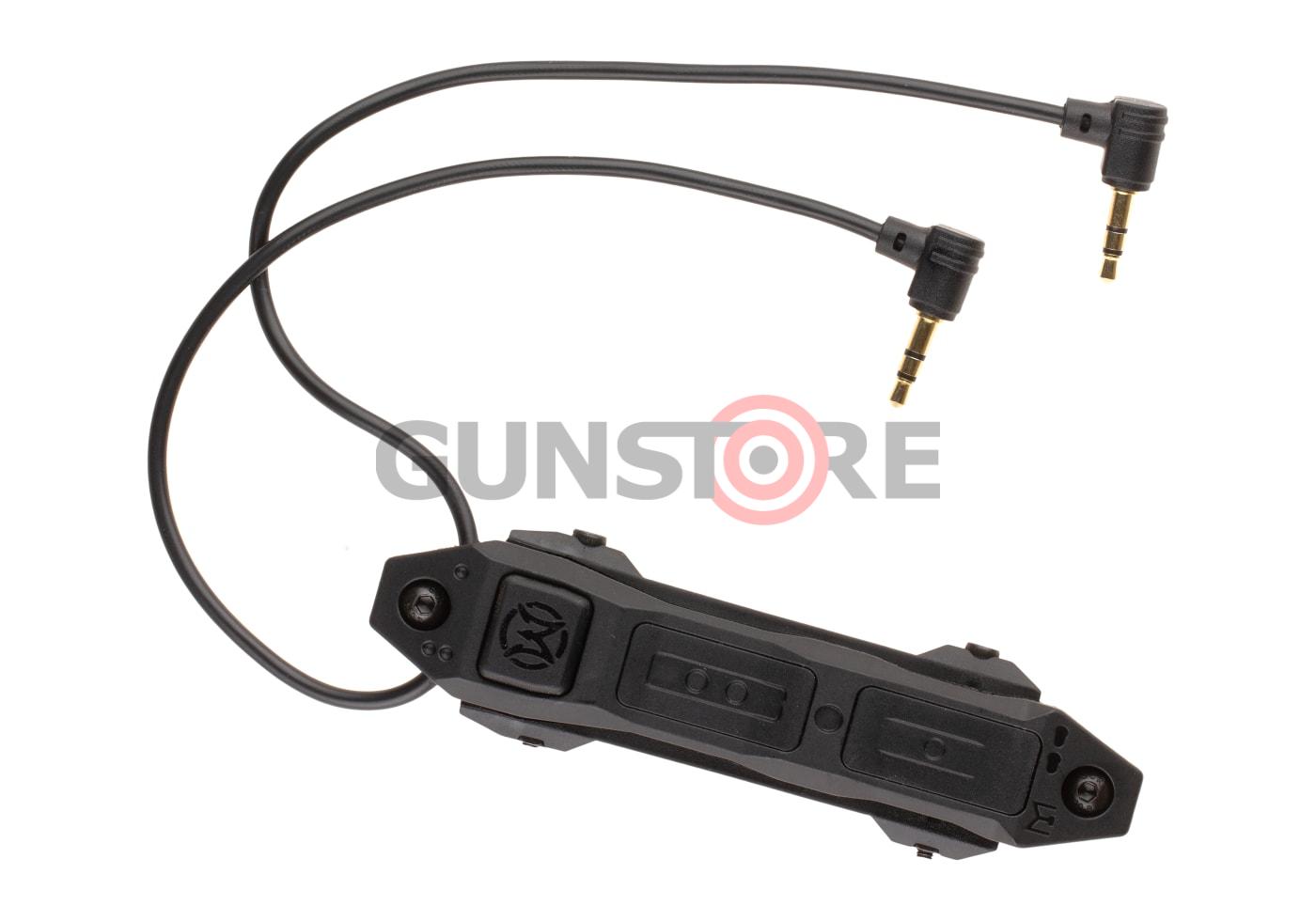 Tactical Augmented Dual Function Tape Switch with Lock 3.5mm Black