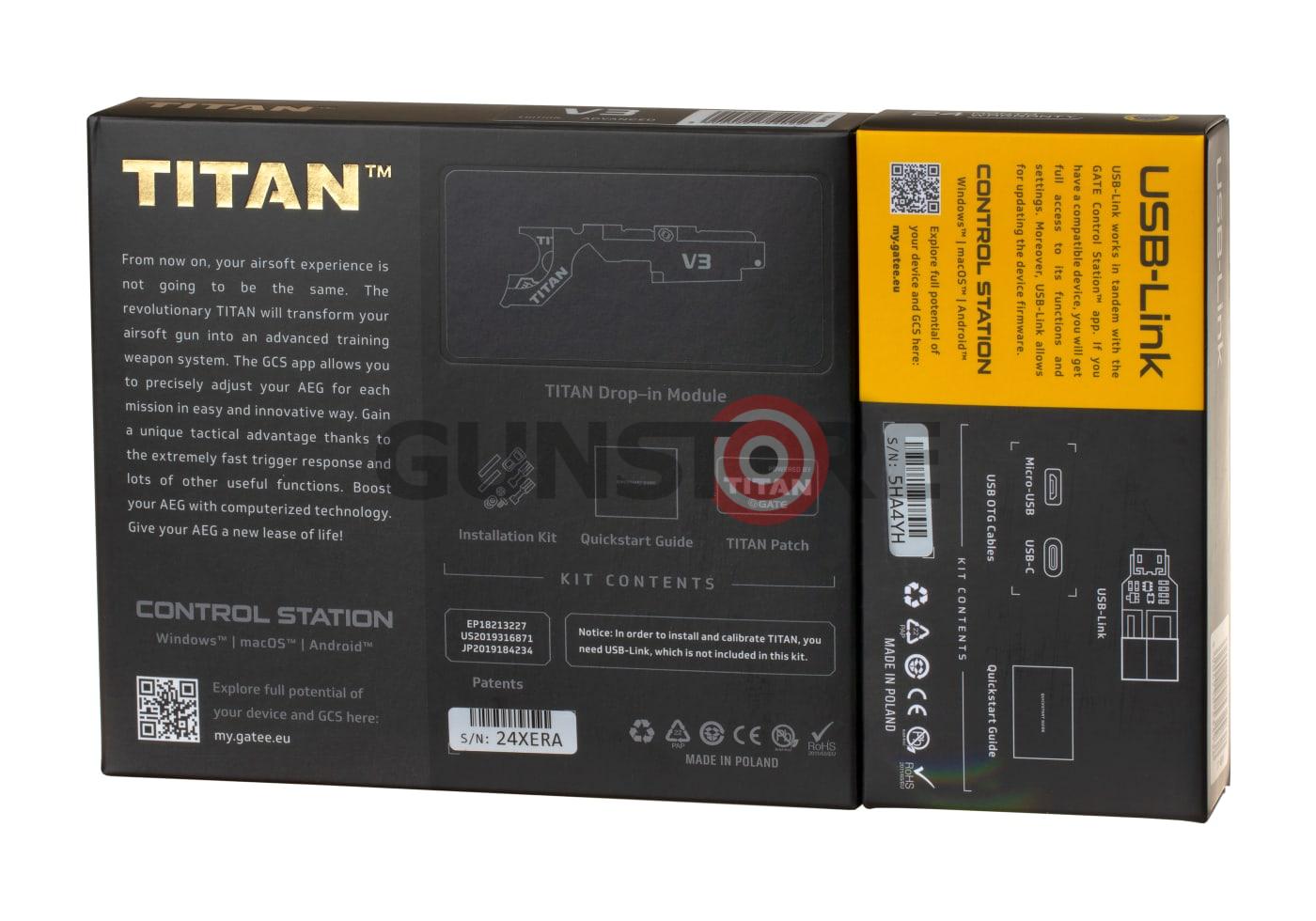 Fotografia: Titan V3 Advanced Set Gen 2 Semi Only