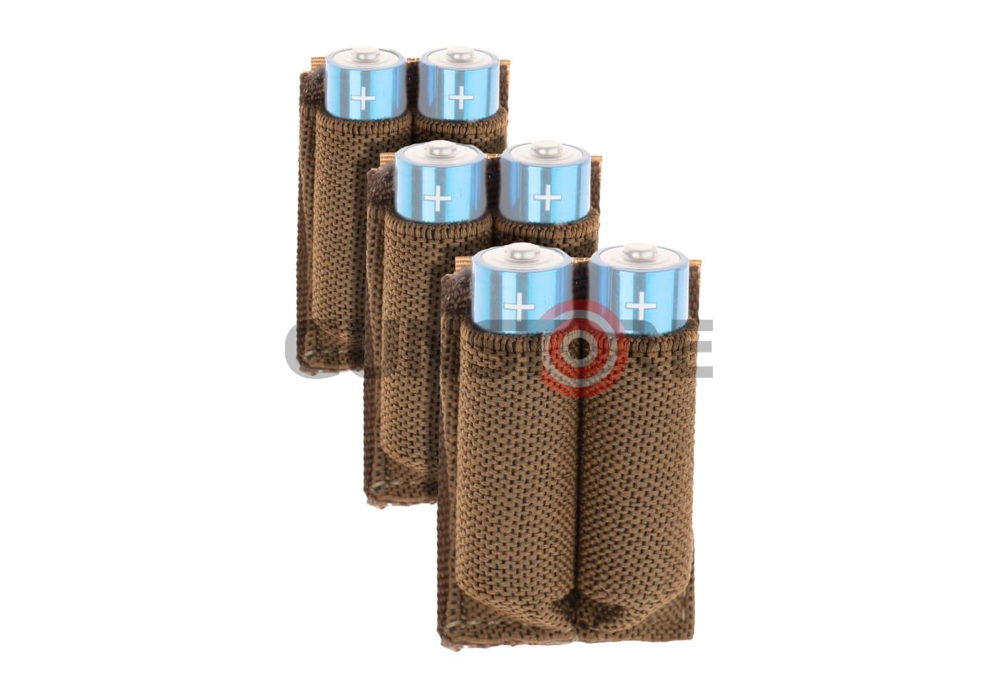 Battery Strap AA 3-pack Coyote