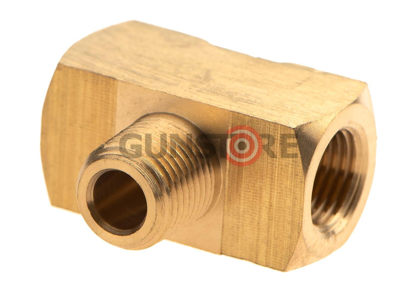 Fotografia: HPA Twin Coupling T Shape - 2x Inner 1/8NPT - Output I