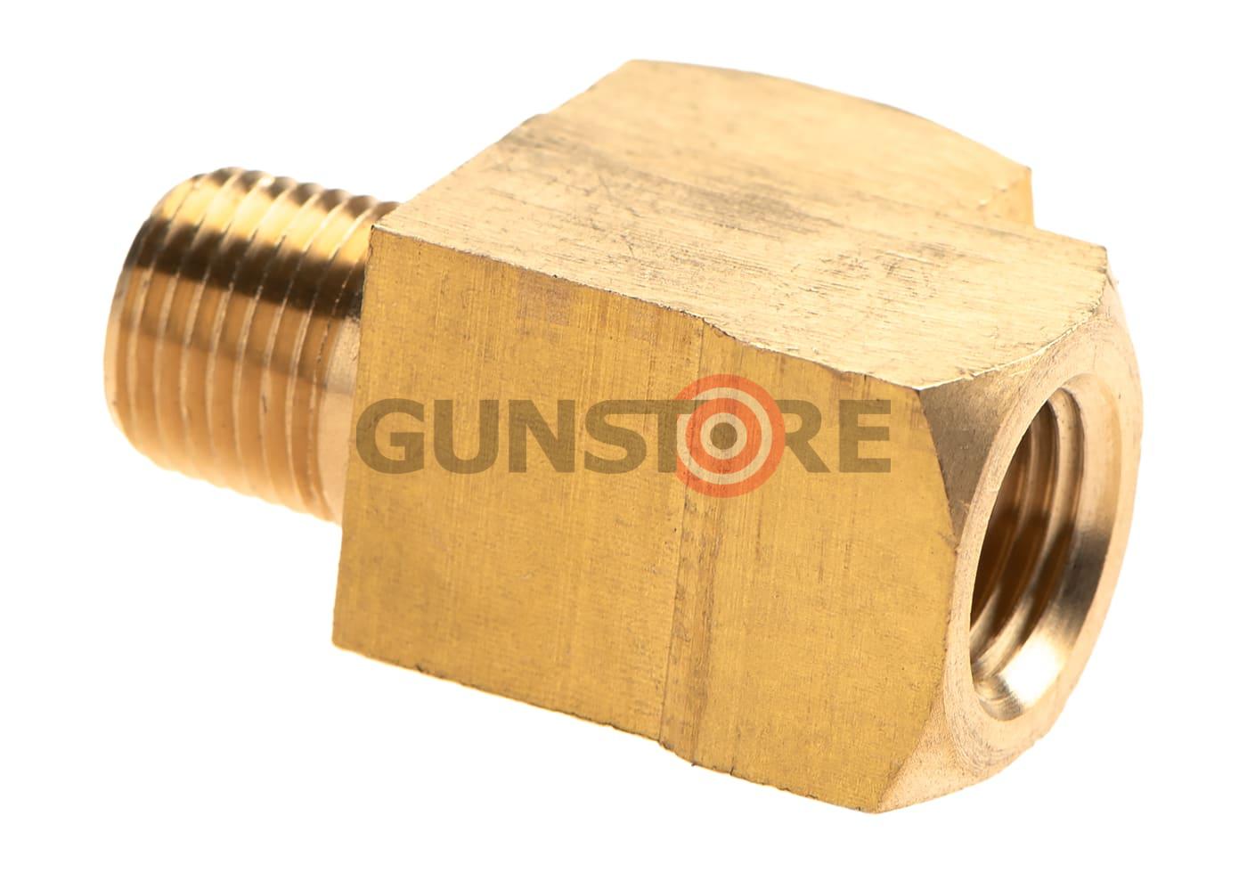 Fotografia: HPA Twin Coupling T Shape - 2x Inner 1/8NPT - Output L