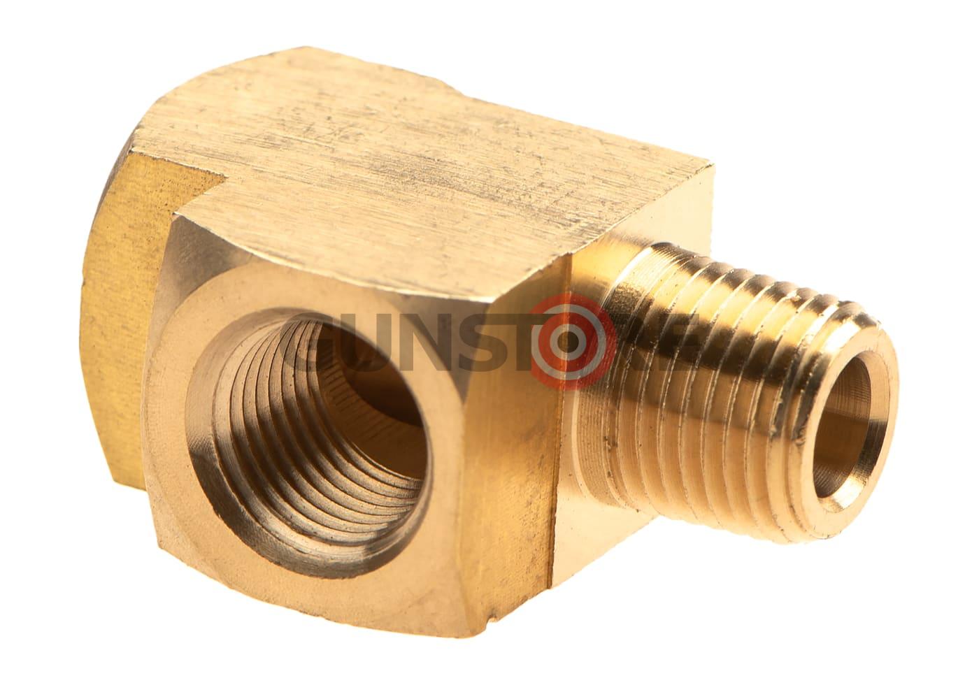 Fotografia: HPA Twin Coupling T Shape - 2x Inner 1/8NPT - Output L