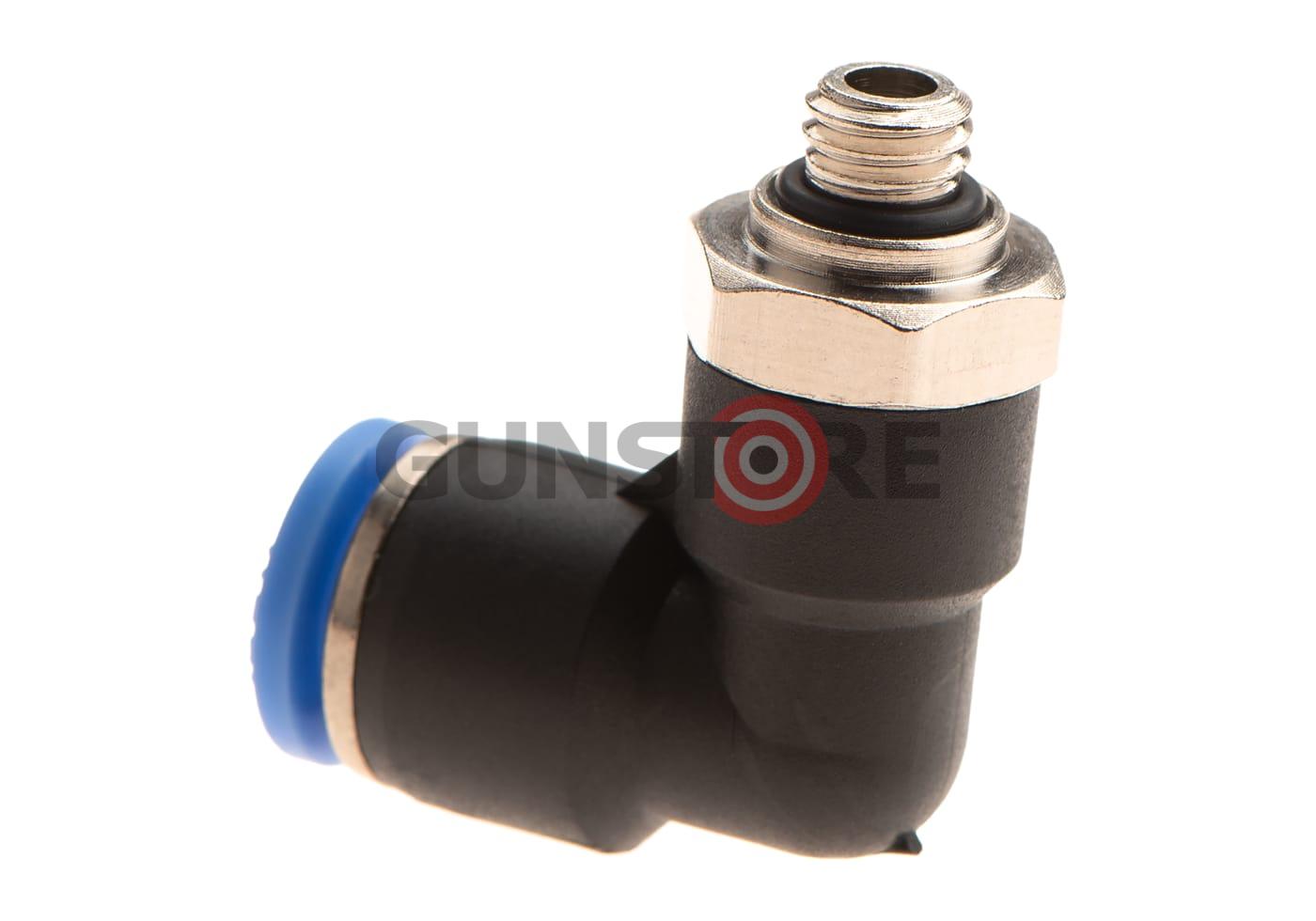 Fotografia: HPA 6mm Hose Coupling 90 Degree - Outer M6 Thread