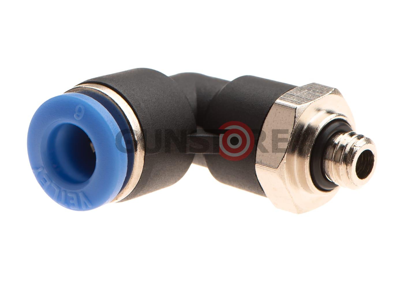 Fotografia: HPA 6mm Hose Coupling 90 Degree - Outer M6 Thread