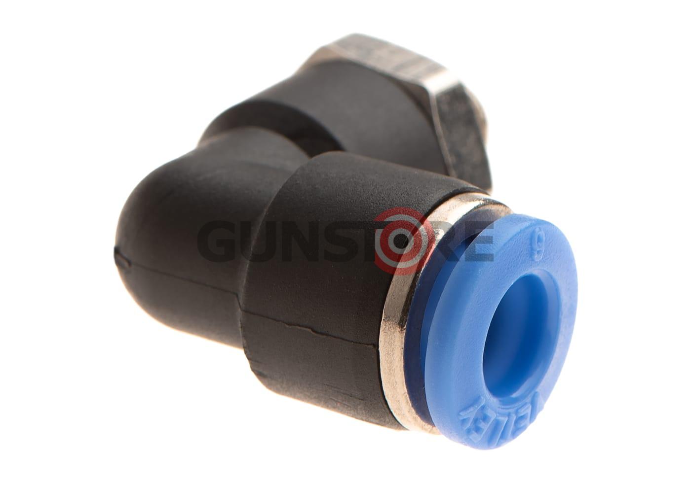 Fotografia: HPA 6mm Hose Coupling 90 Degree - Outer M6 Thread