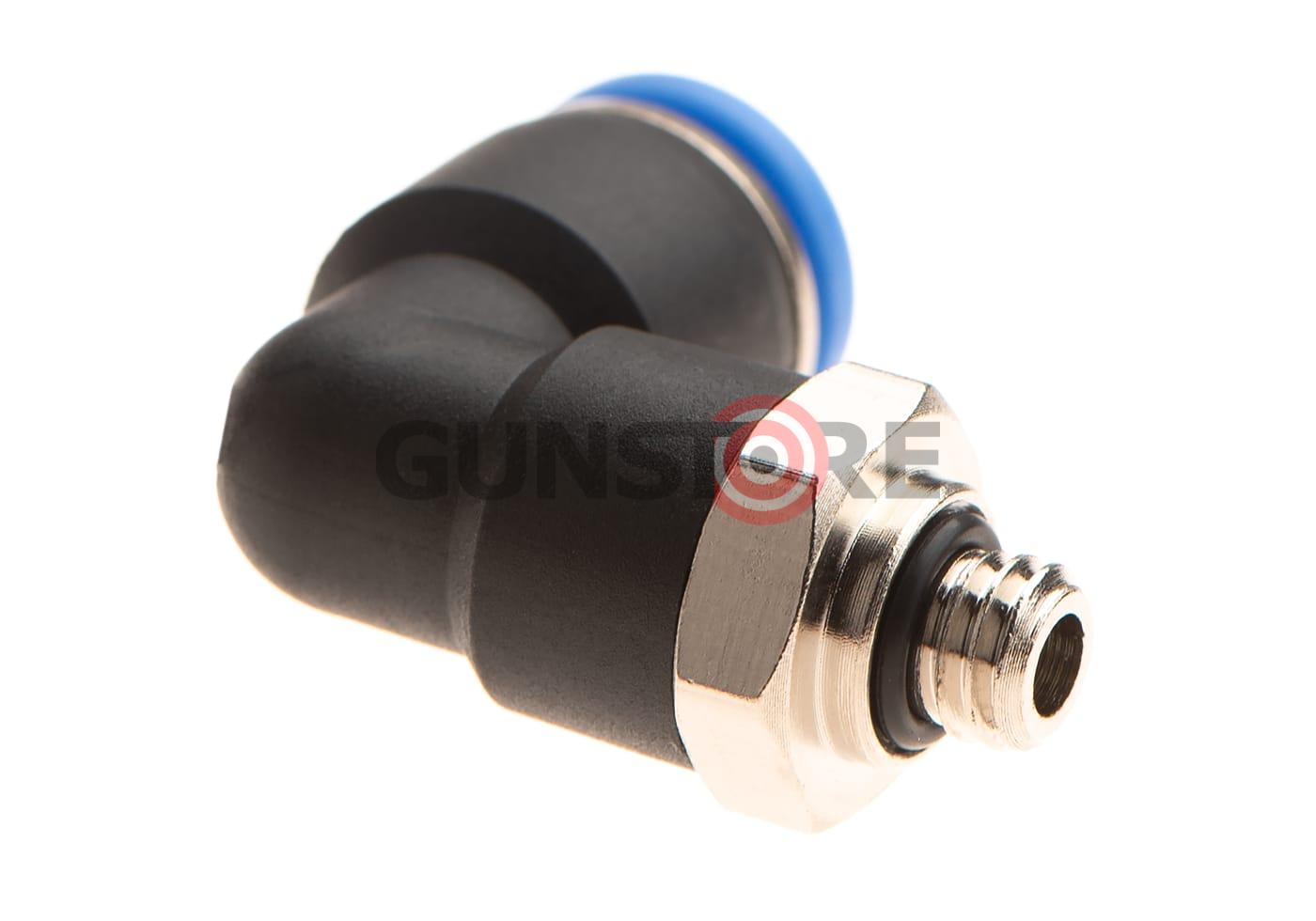 Fotografia: HPA 6mm Hose Coupling 90 Degree - Outer M6 Thread