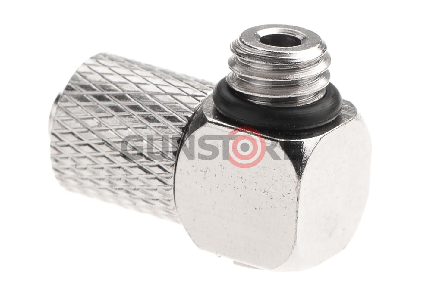 Fotografia: HPA 6mm Hose Coupling with Screwed Catch 90 Degree - Outer M6 Thread