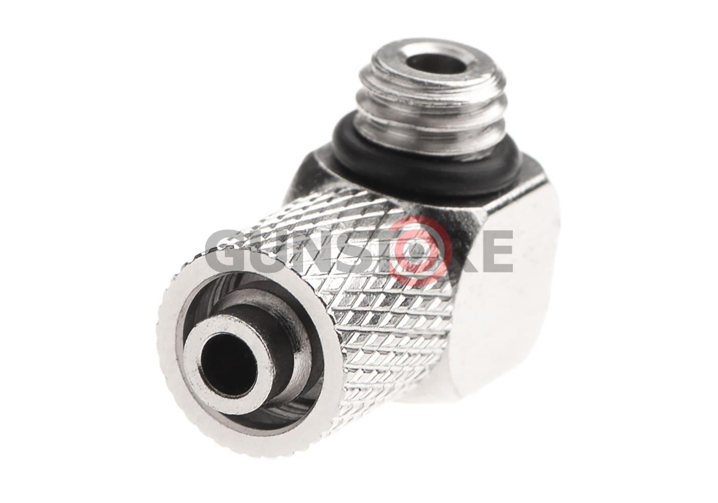 Fotografia: HPA 6mm Hose Coupling with Screwed Catch 90 Degree - Outer M6 Thread