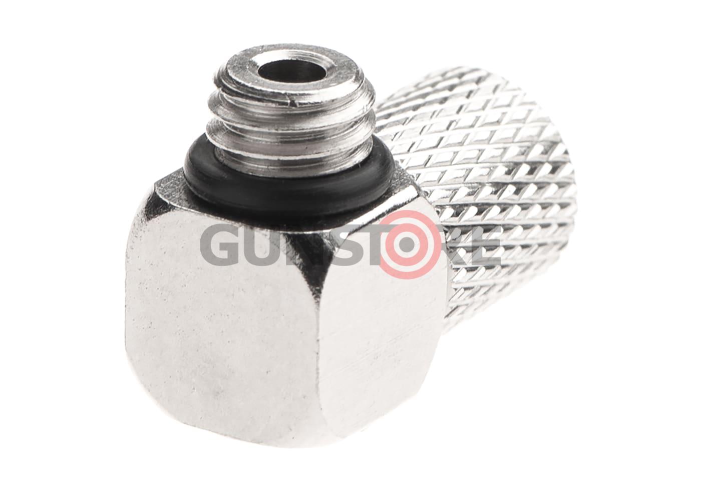 Fotografia: HPA 6mm Hose Coupling with Screwed Catch 90 Degree - Outer M6 Thread