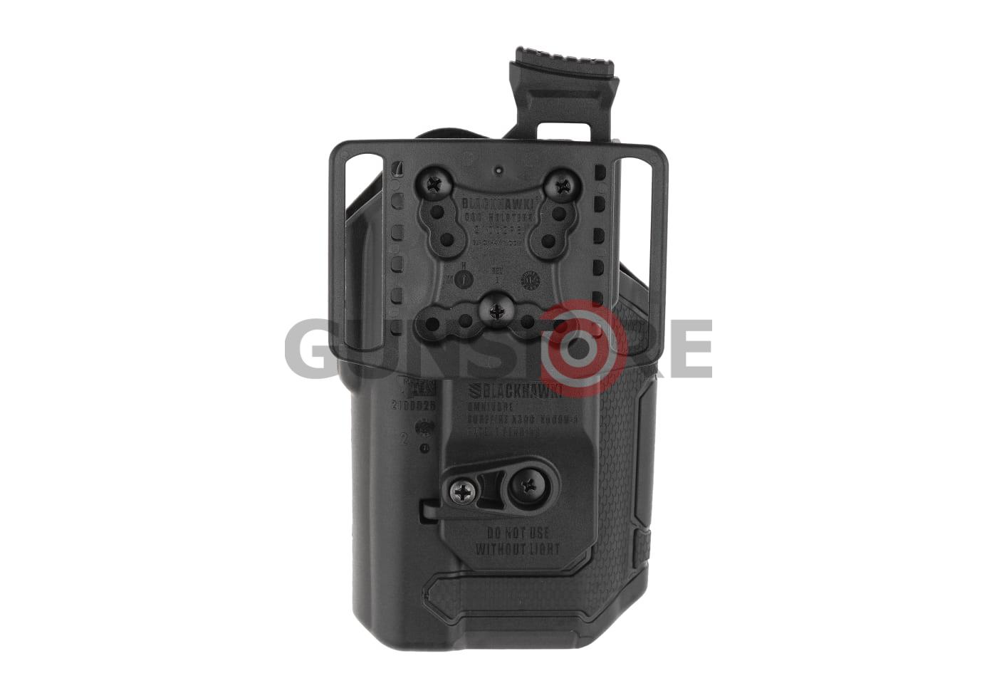 Fotografia: Omnivore Holster with Surefire X300/X300U-A Left