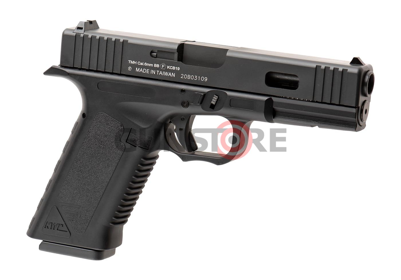 KWC17 Black Barrel Metal Version Co2