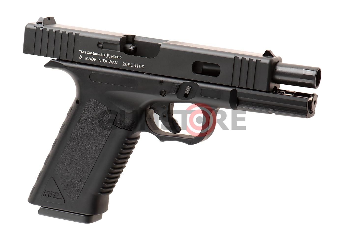 Fotografia: KWC17 Black Barrel Metal Version Co2