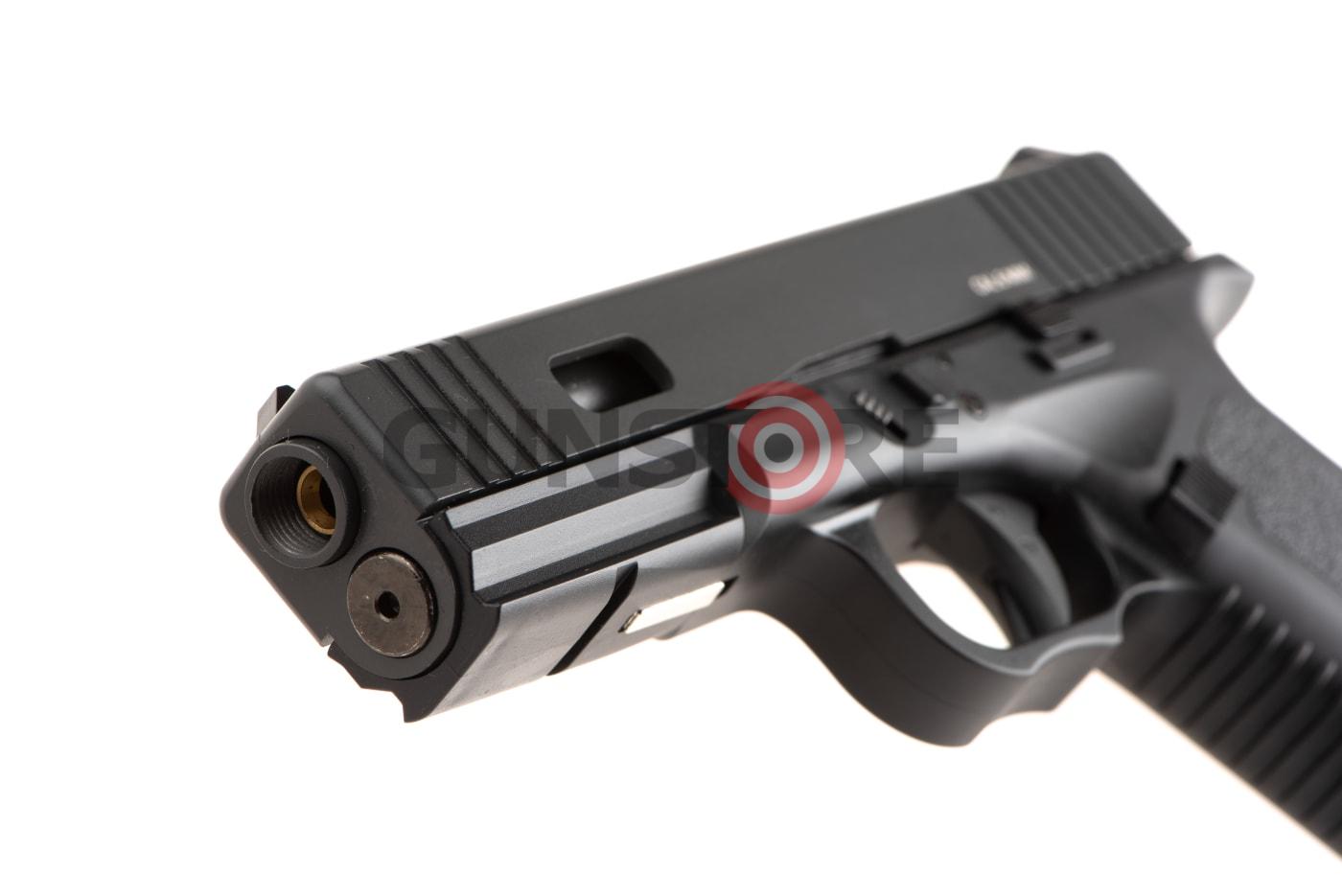 Fotografia: KWC17 Black Barrel Metal Version Co2