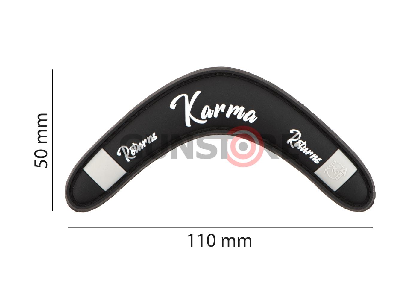 Fotografia: Karma Returns Rubber Patch