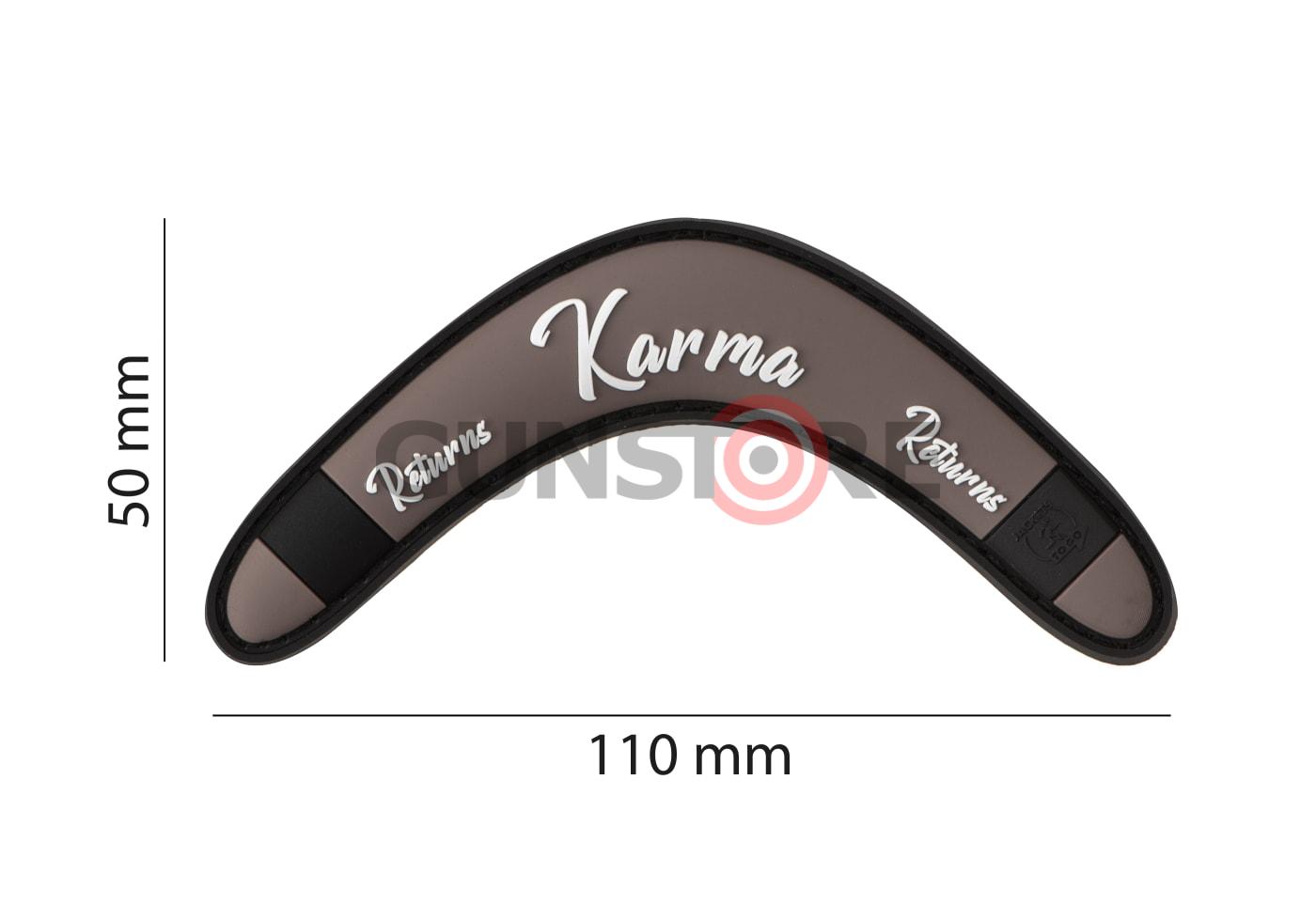 Fotografia: Karma Returns Rubber Patch