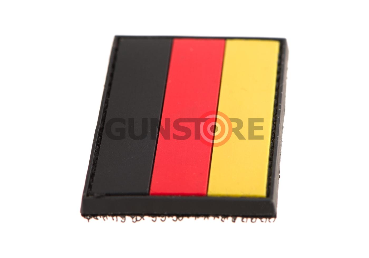 Fotografia: German Flag Blank Rubber Patch