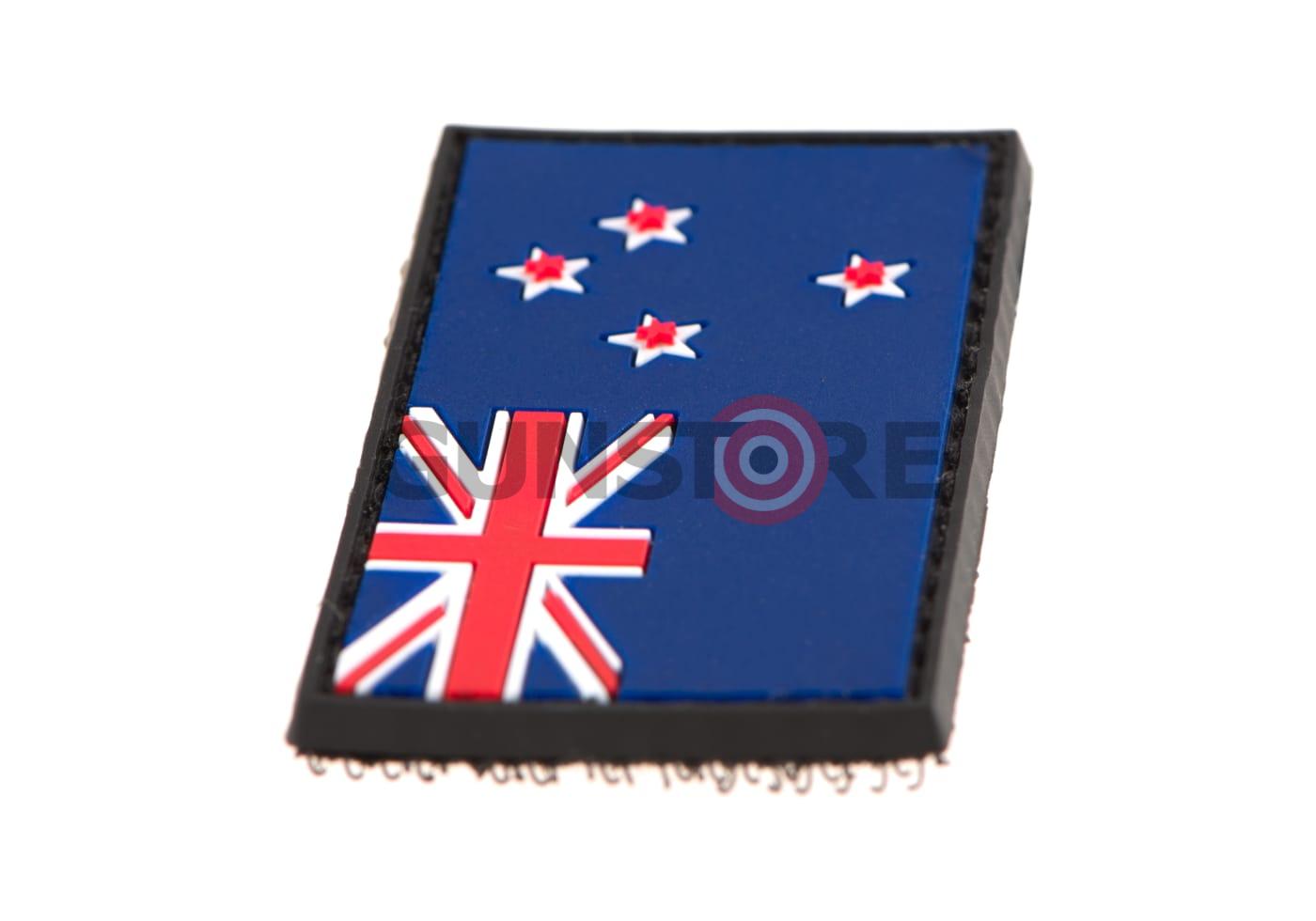 Fotografia: New Zealand Flag Rubber Patch