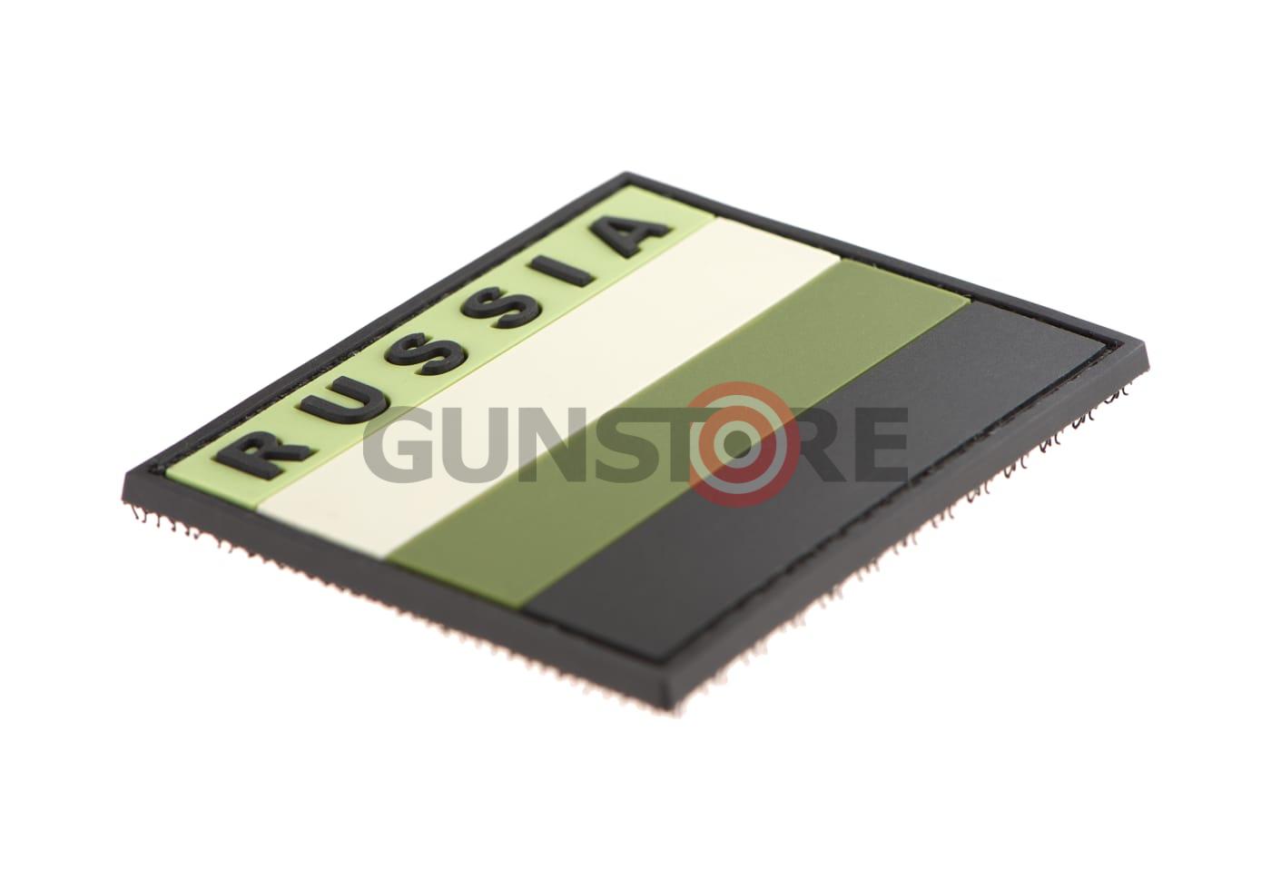 Fotografia: Russia Flag Rubber Patch