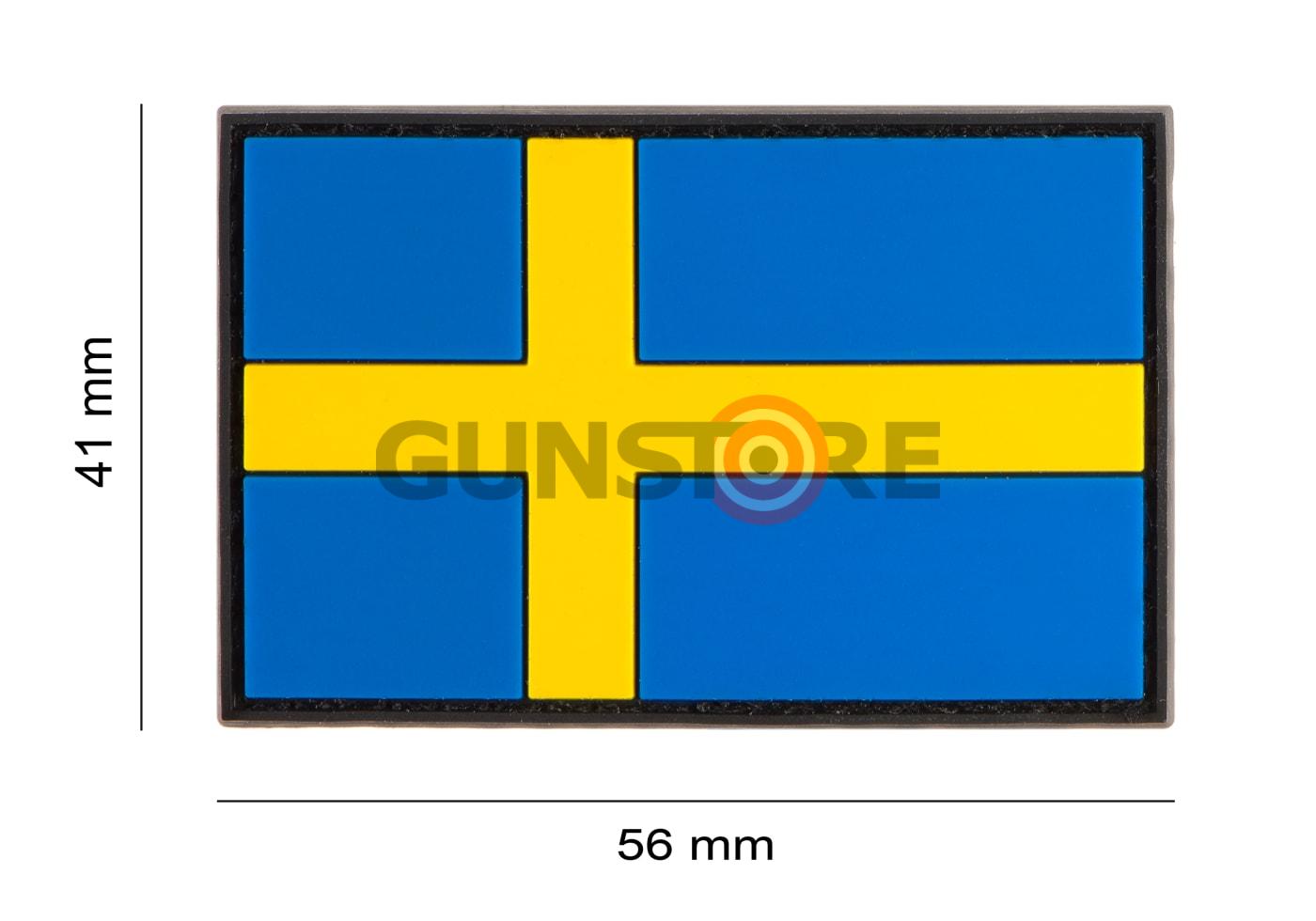 Fotografia: Sweden Flag Rubber Patch