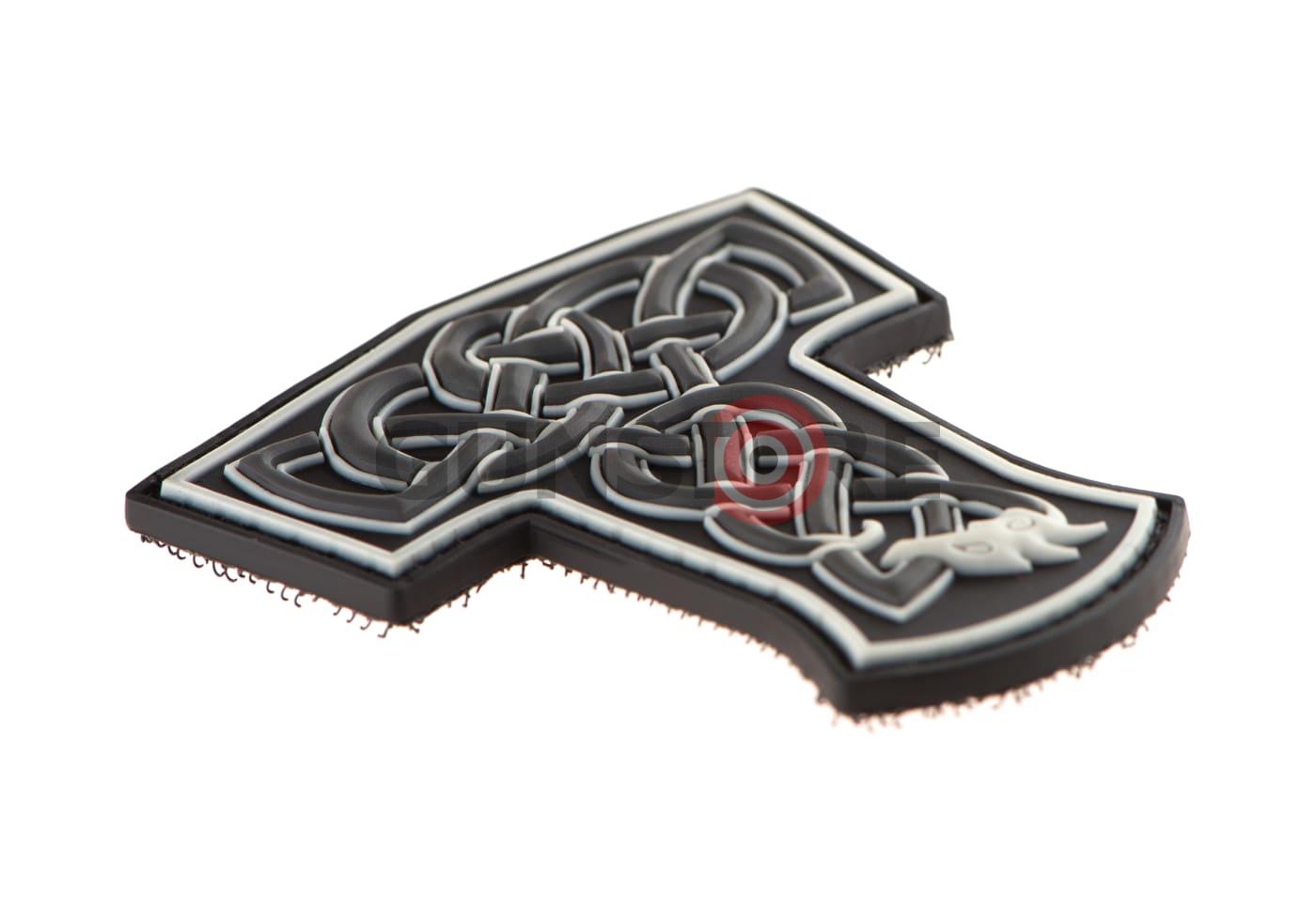 Fotografia: Thors Hammer Dragon Rubber Patch