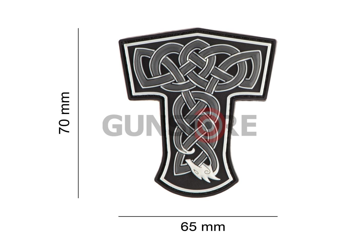 Fotografia: Thors Hammer Dragon Rubber Patch