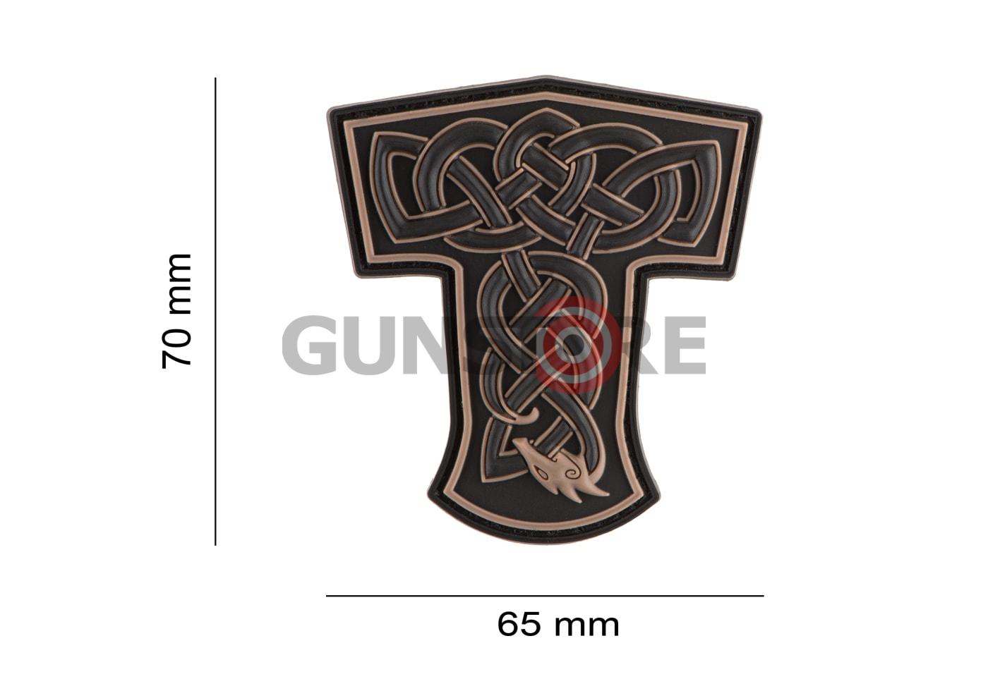 Fotografia: Thors Hammer Dragon Rubber Patch
