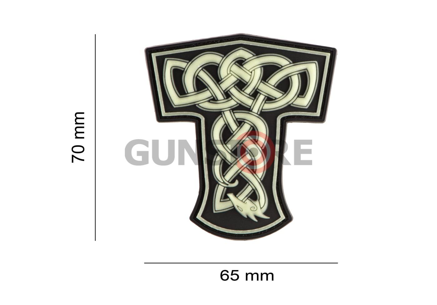 Fotografia: Thors Hammer Dragon Rubber Patch