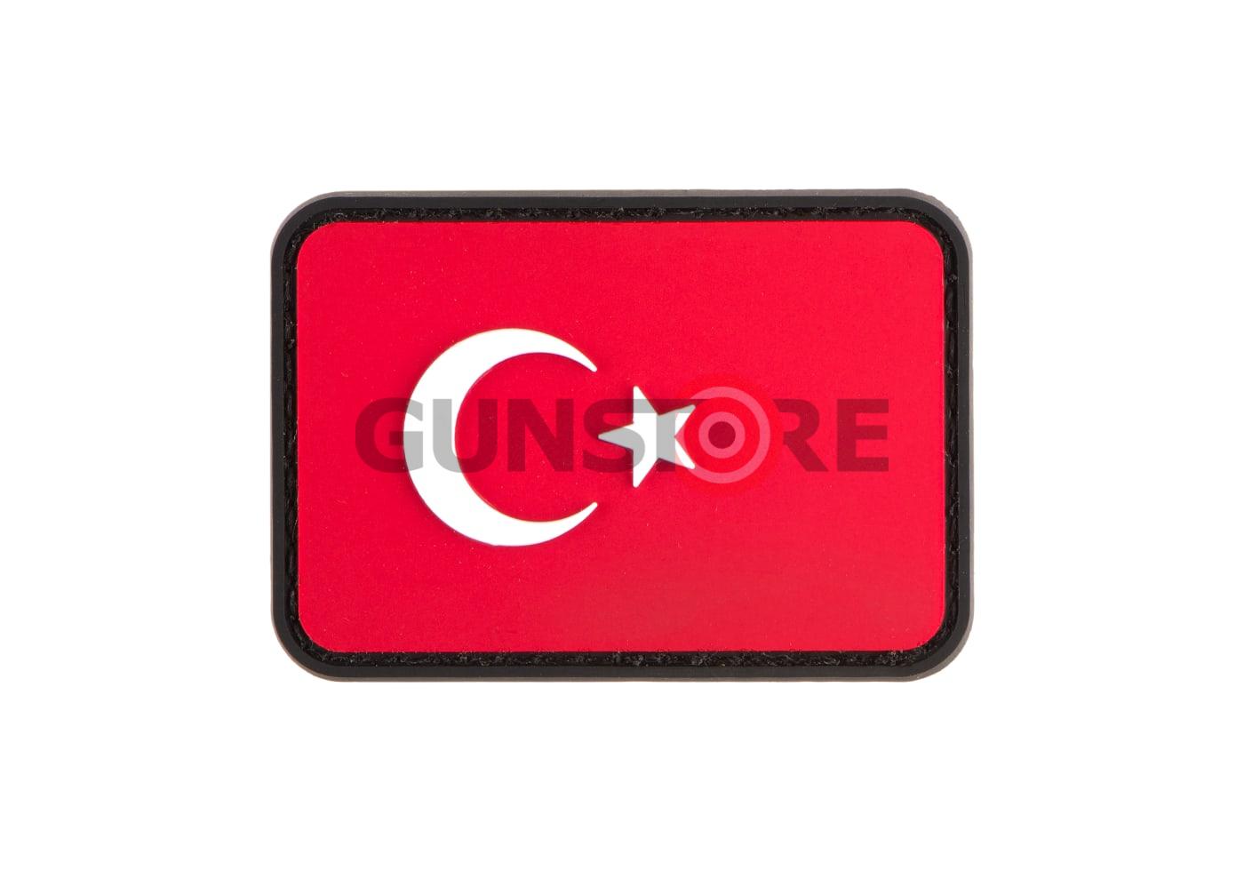 Turkey Flag Rubber Patch