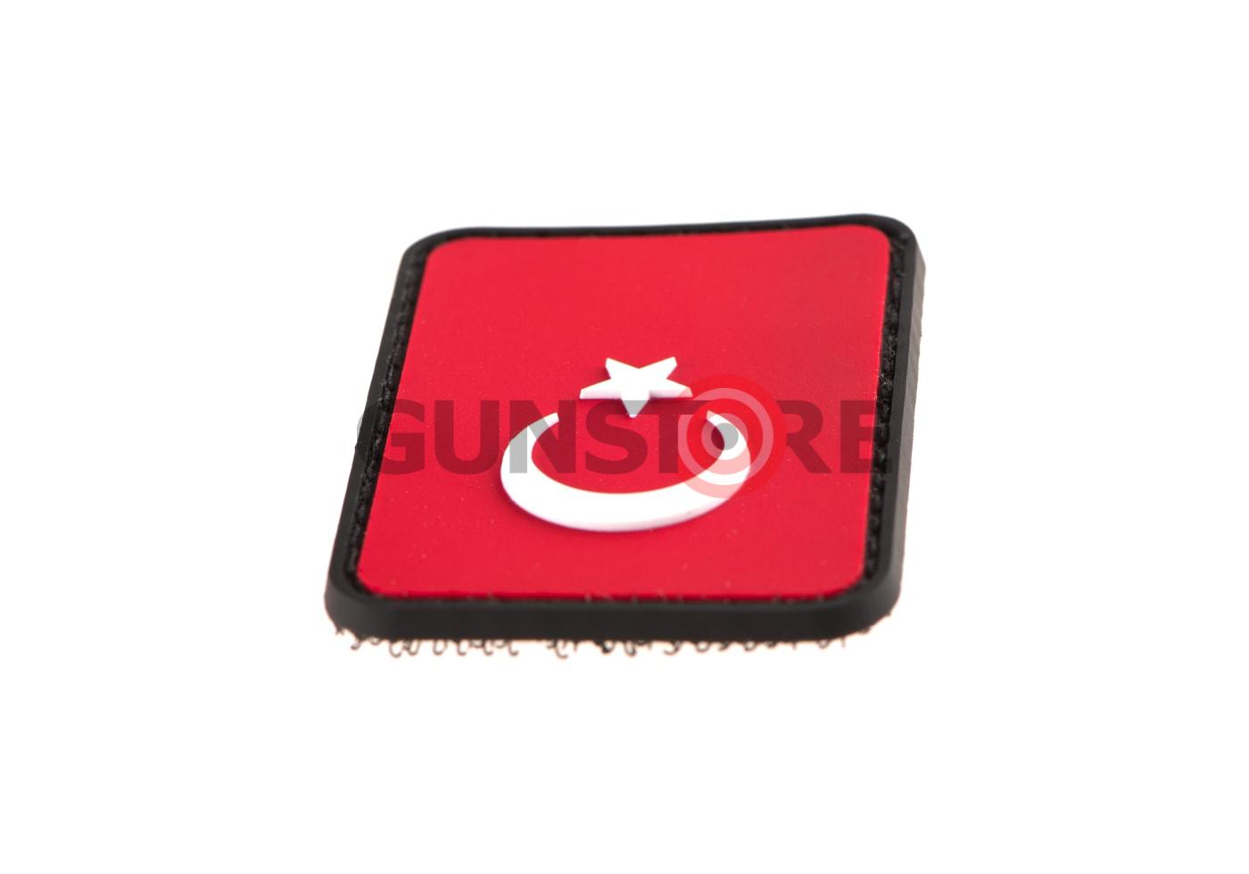 Fotografia: Turkey Flag Rubber Patch