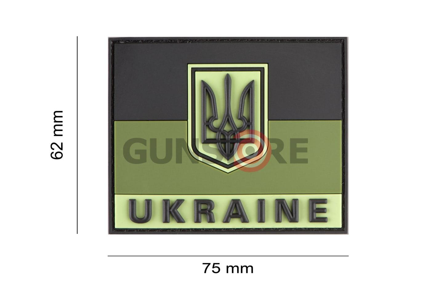 Fotografia: Ukraine Flag Rubber Patch
