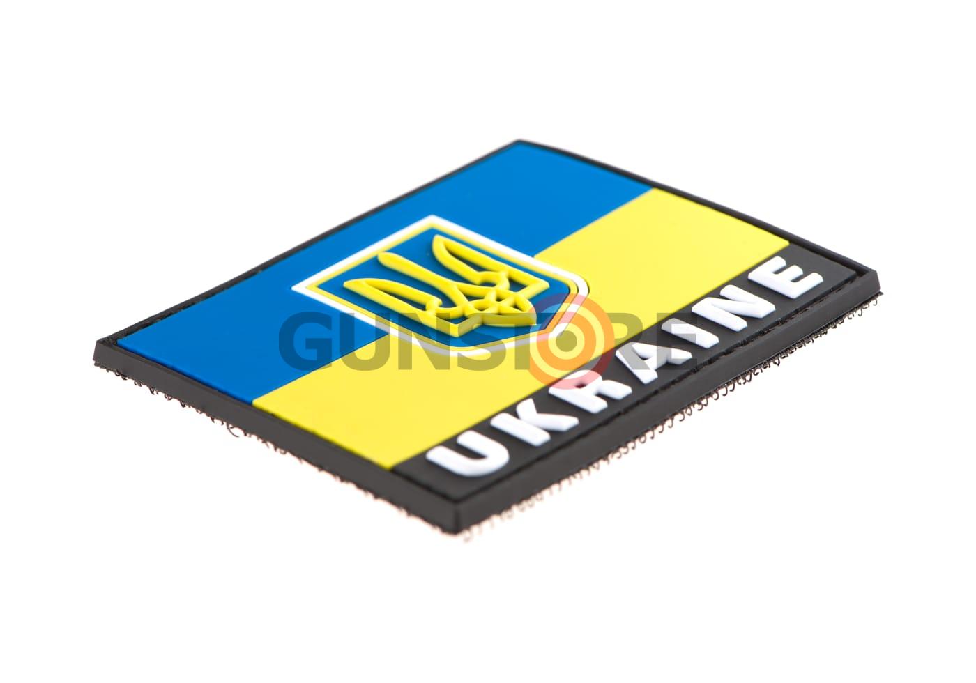 Fotografia: Ukraine Flag Rubber Patch