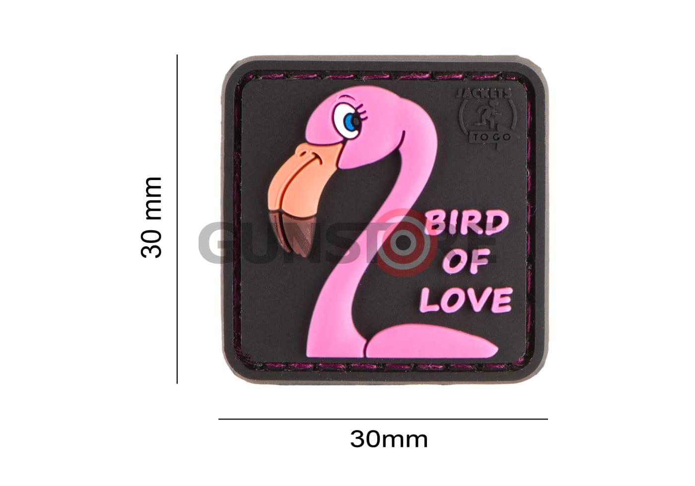Fotografia: Bird of Love Rubber Patch